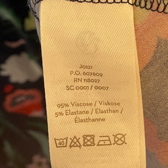 Boden Floral Midi Dress - Multicolor - Picture 7 of 10